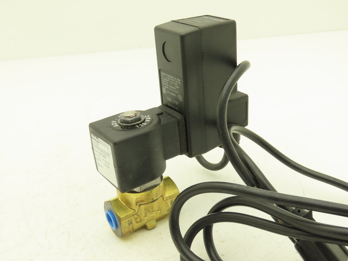 Parker Skinner Solenoid Condensate Drain Valve 110V 60Hz 10W 3-300PSI Timed