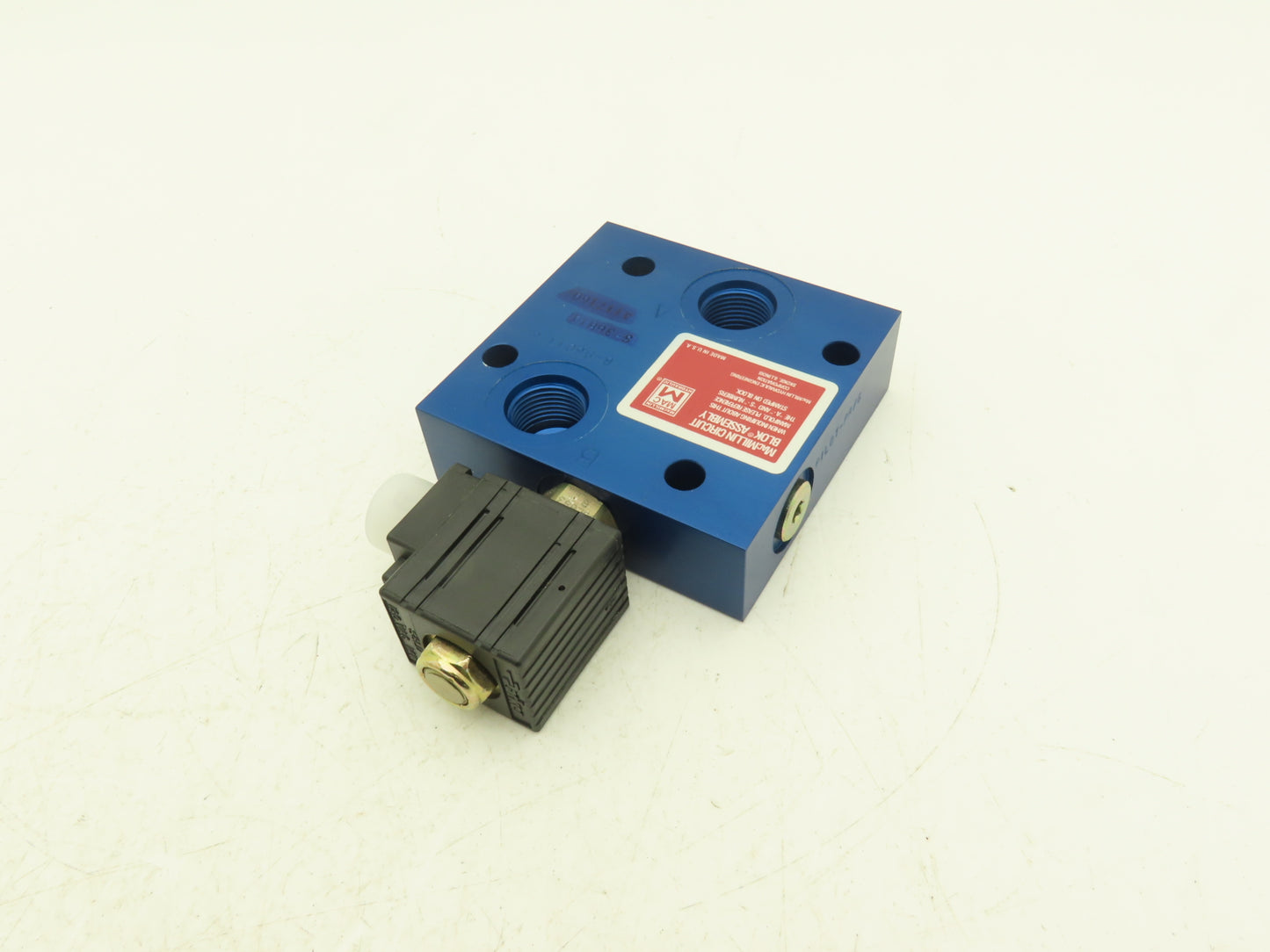 MacMillin Parker B-96011-6 Hydraulic Circuit Blok Assembly 120VAC