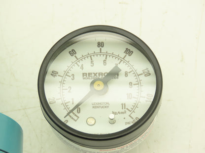 Rexroth PR7564-51005 Pneumatic Regulator 3/4"NPT 0-125PSI Range 300PSI Max