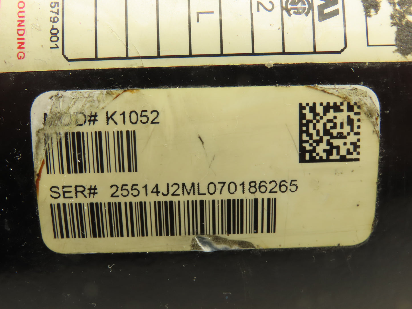 AO Smith K1052 C48J2DB5B3 Fan Blower Motor 1/2Hp 3450rpm 115/230V 1PH 56C