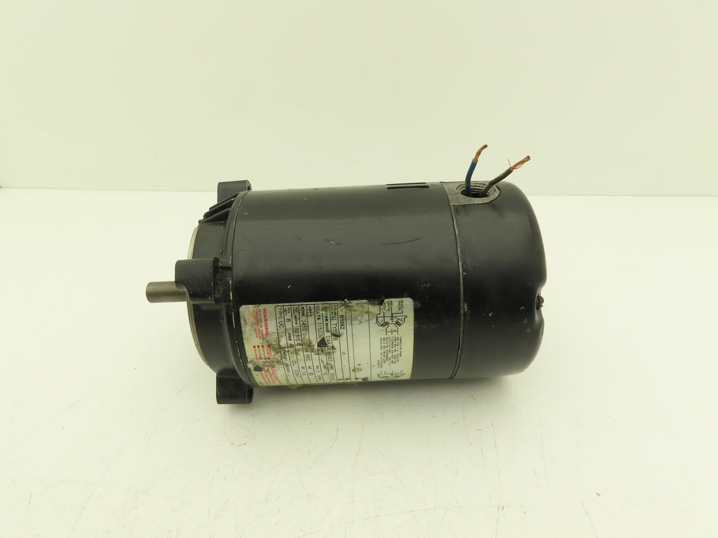 AO Smith K1052 C48J2DB5B3 Fan Blower Motor 1/2Hp 3450rpm 115/230V 1PH 56C
