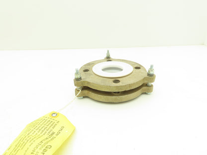 Garlock 214 PTFE Flexible Expansion Coupling Gylon 2" Molded