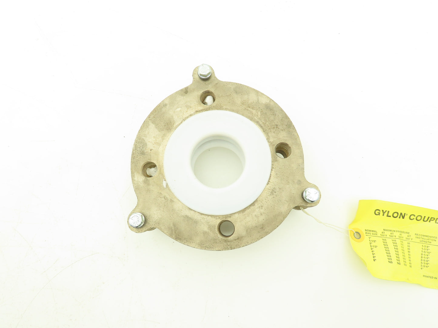 Garlock 214 PTFE Flexible Expansion Coupling Gylon 2" Molded