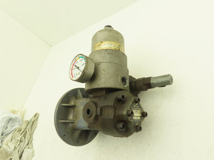 Nippon TOP-208HWMC PVDE Trochoid Hydraulic Oil Pump w/Filter IEC C-Face Flange