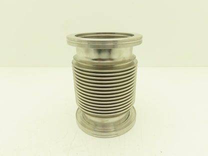 Pfeiffer 2FC-ISO-400-4 ISO-K Flexible Coupling Bellows 4"ID 7"Length 5"OD-Flange