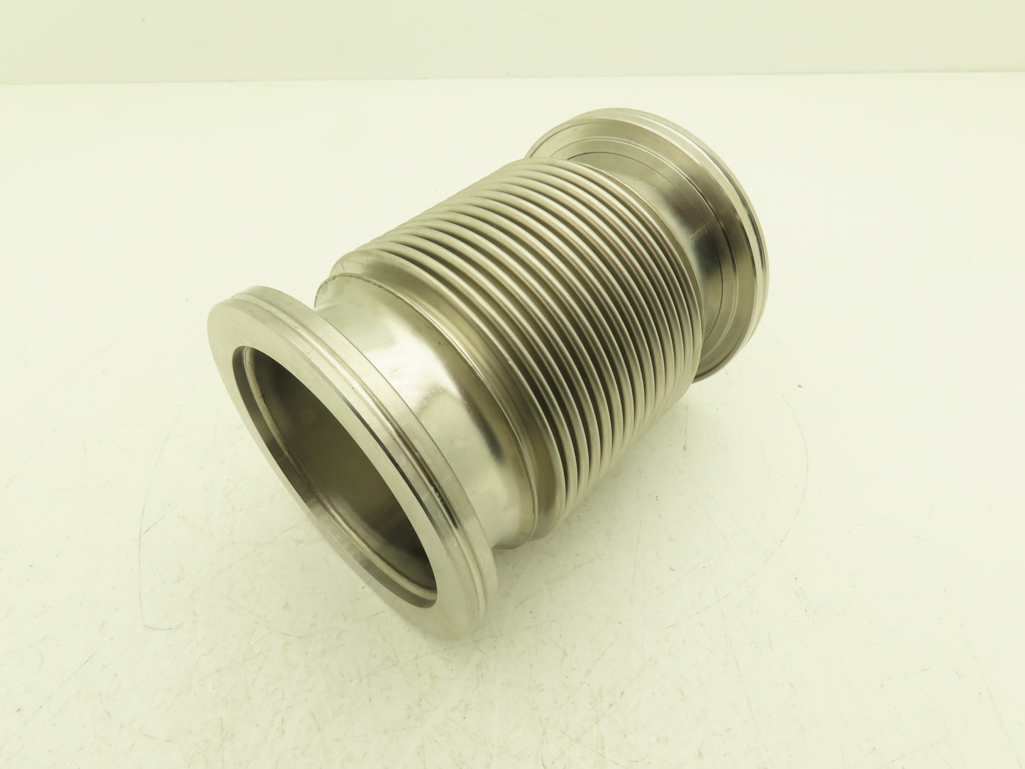 Pfeiffer 2FC-ISO-400-4 ISO-K Flexible Coupling Bellows 4"ID 7"Length 5"OD-Flange
