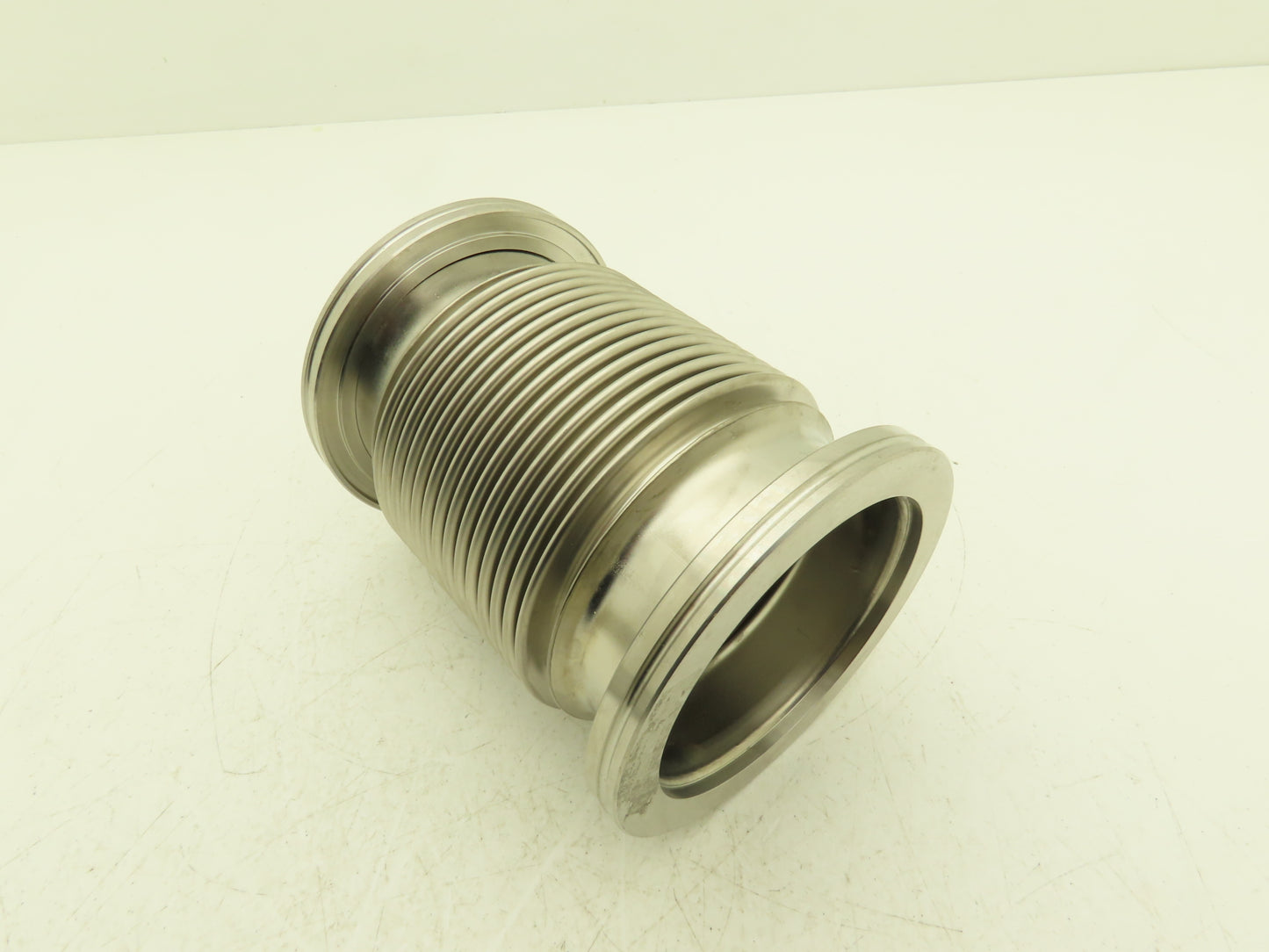 Pfeiffer 2FC-ISO-400-4 ISO-K Flexible Coupling Bellows 4"ID 7"Length 5"OD-Flange