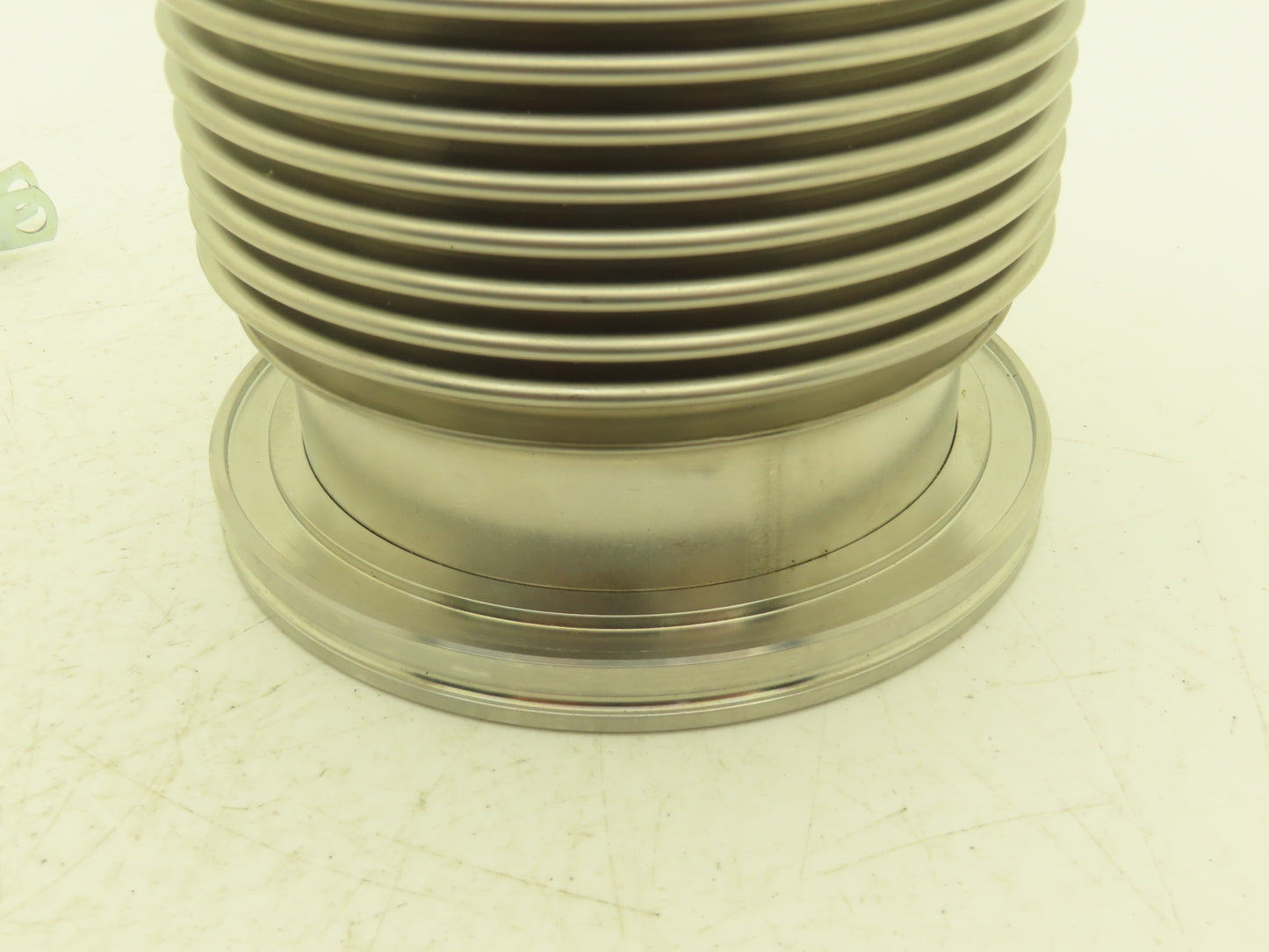 Pfeiffer 2FC-ISO-400-4 ISO-K Flexible Coupling Bellows 4"ID 7"Length 5"OD-Flange