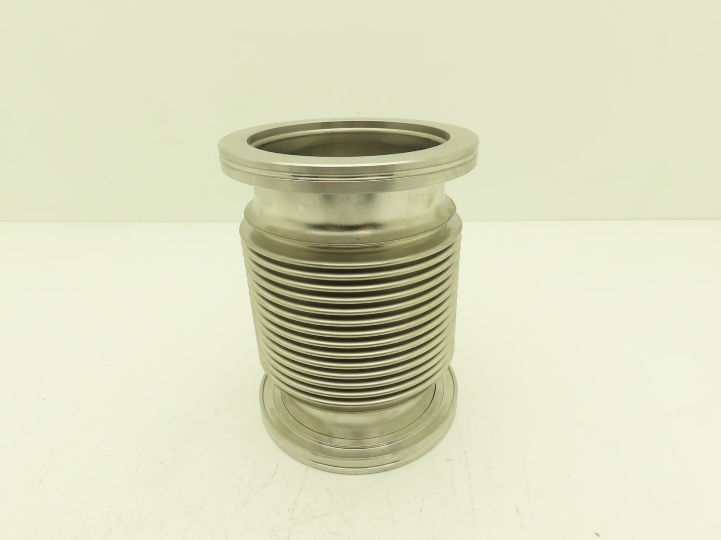 Pfeiffer 2FC-ISO-400-4 ISO-K Flexible Coupling Bellows 4"ID 7"Length 5"OD-Flange