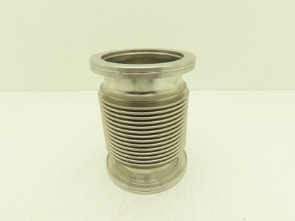 Pfeiffer 2FC-ISO-400-4 ISO-K Flexible Coupling Bellows 4"ID 7"Length 5"OD-Flange