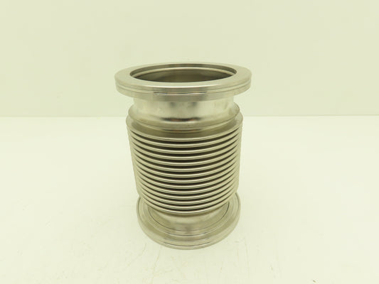 Pfeiffer 2FC-ISO-400-4 ISO-K Flexible Coupling Bellows 4"ID 7"Length 5"OD-Flange