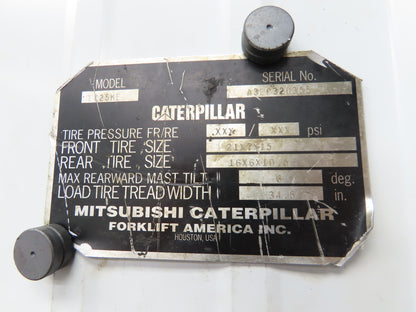 Caterpillar 94243-03090 Hydraulic Forklift Tilt Cylinder From EC25KE Forklift
