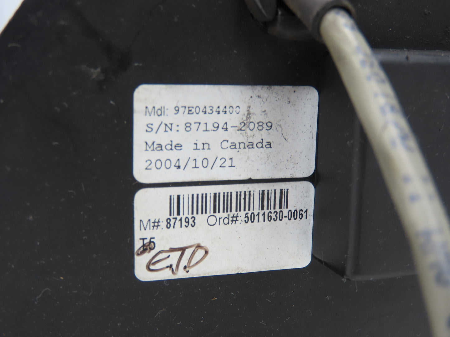 Caterpillar 97E0434400 Forklift Display Controller Module From EC25KE *Read