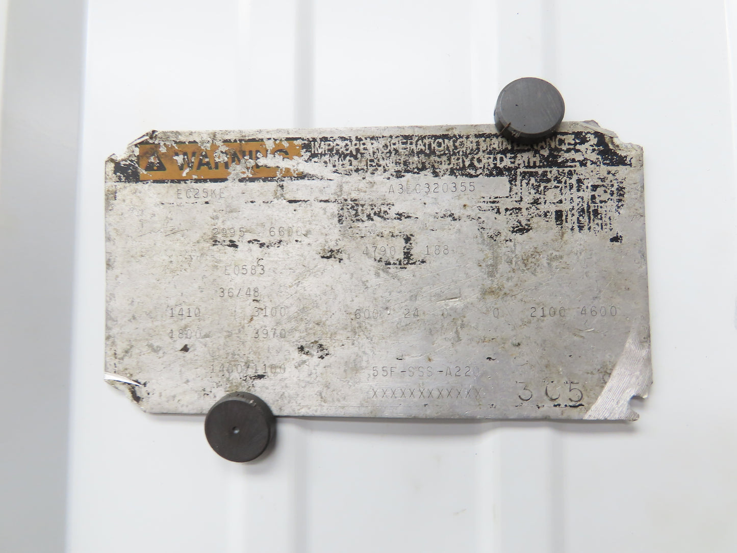 Caterpillar 97E0434400 Forklift Display Controller Module From EC25KE *Read