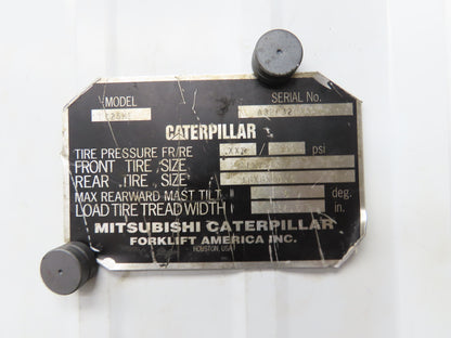Caterpillar EC25KE Electric Forklift Brake Pedal Master Cylinder Assembly