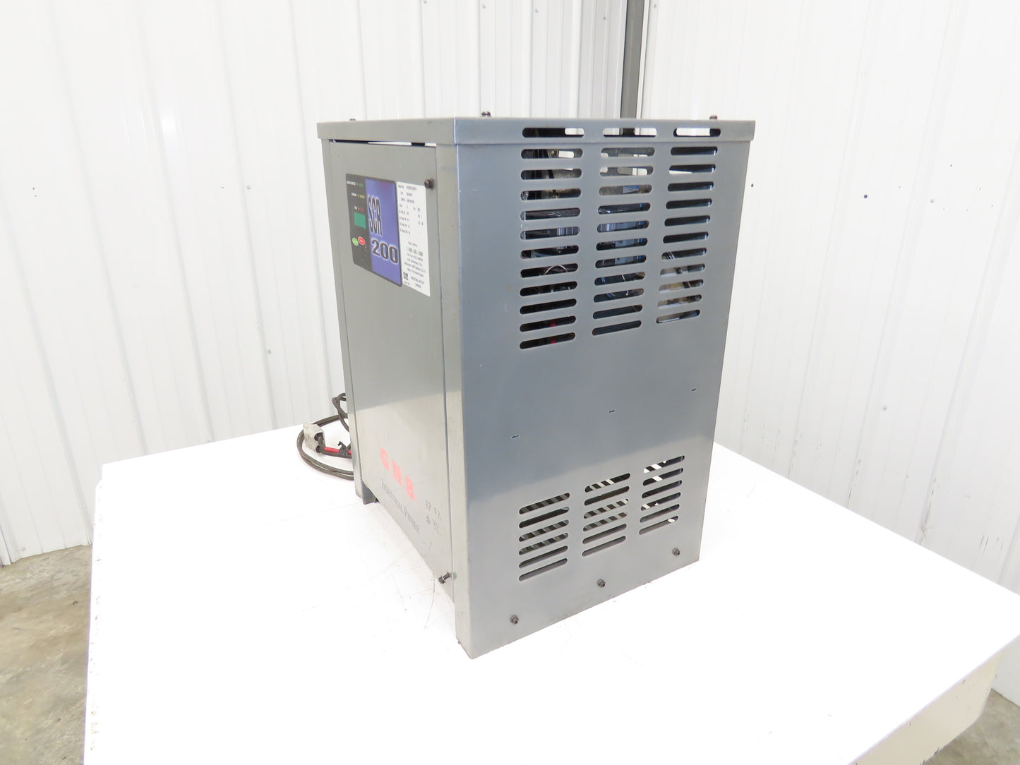 GNB SCR20012260S1L SCR200 Forklift Battery Charger 24V 260Ah 120/208/240V 1Ph