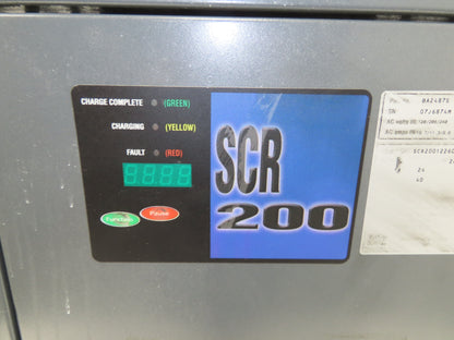 GNB SCR20012260S1L SCR200 Forklift Battery Charger 24V 260Ah 120/208/240V 1Ph
