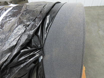 Hytrol Habasit UMS140HMBBS-B Ultimate 140 Conveyor Belt Fleece Laced 30"W x 127'