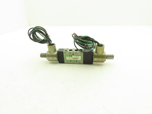 Numatics L12XX452O000030 Pneumatic Solenoid Directional Valve 14.5-120 PSIG Air