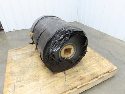 Nitta BLC-18DKF2 24"W x 187' Accumulation Conveyor Belt Black PVC