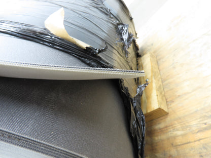 Nitta BLC-18DKF2 24"W x 187' Accumulation Conveyor Belt Black PVC