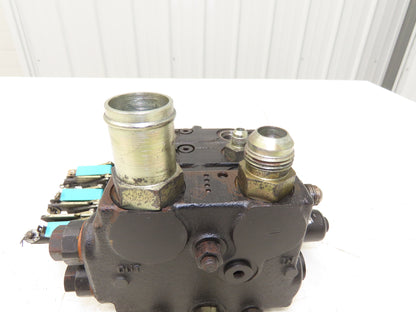 Husco 5000CC-C23 G Hydraulic 3-Spool Forklift Mast Control Valve Off EC25KE