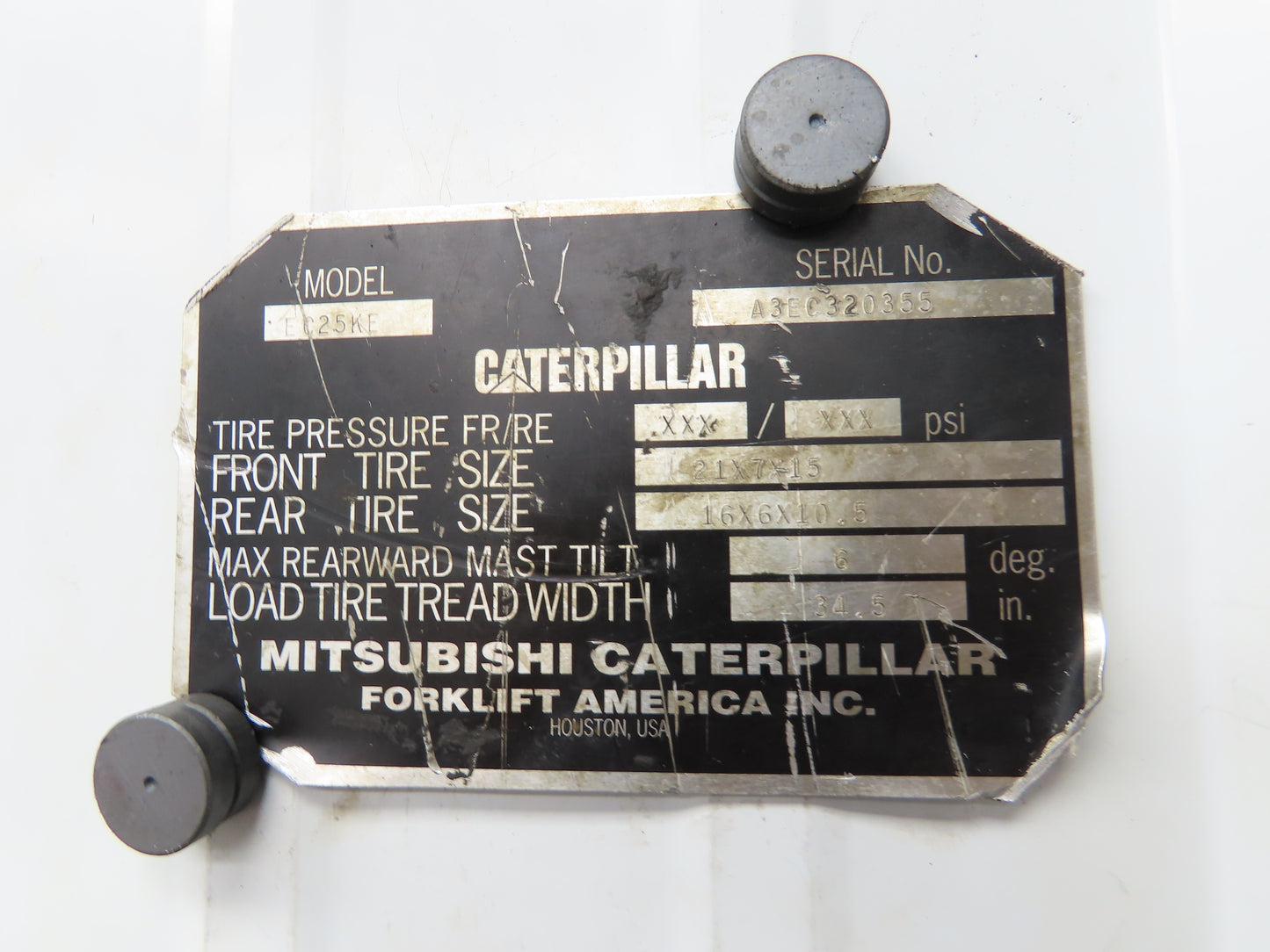 General Electric IC3645SR4W606MC2 Forklift Traction Control Module CAT EC25KE