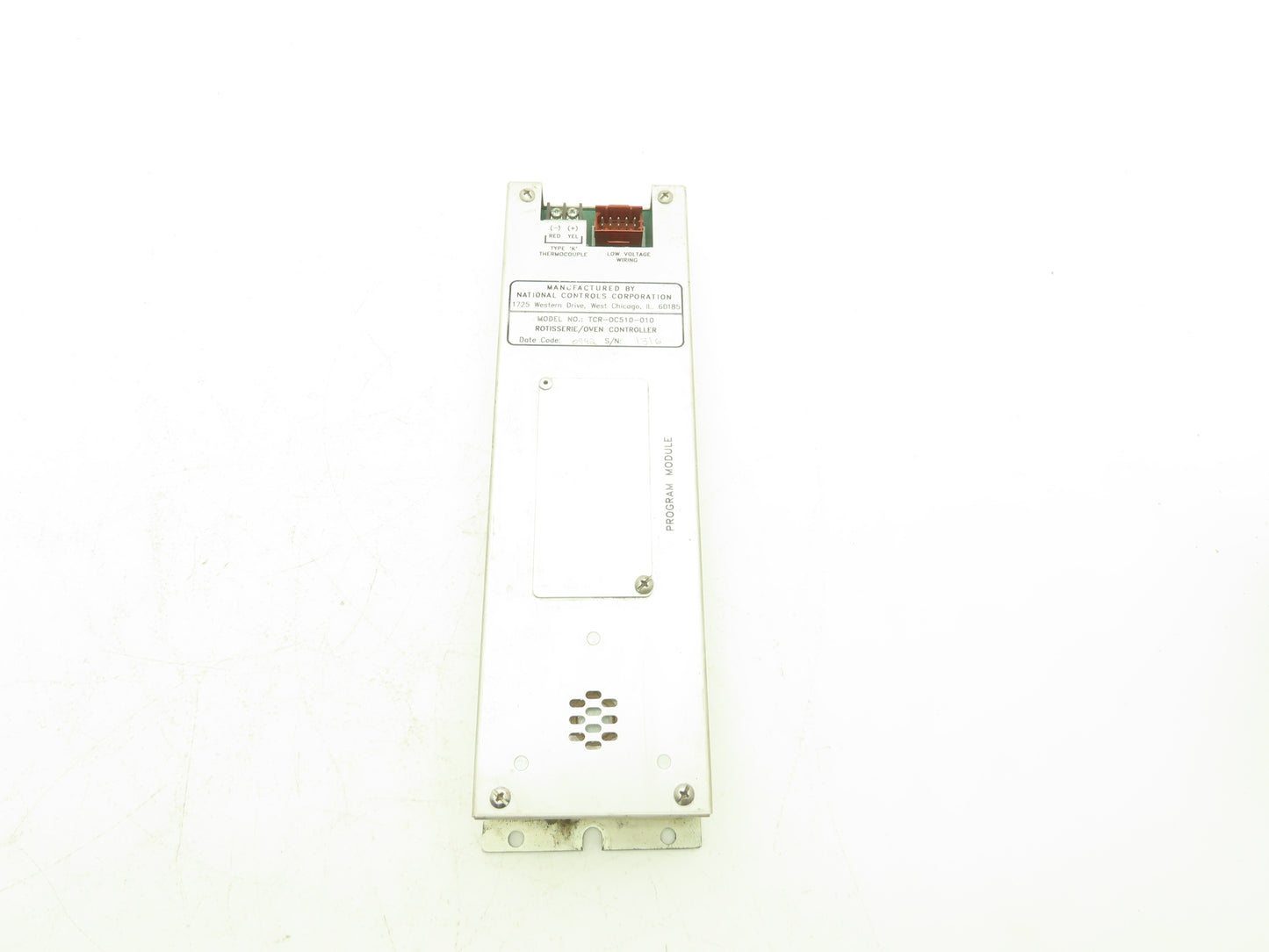 National Controls TCR-0C510-010 Rotisserie Oven Controller 21 Button