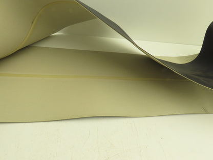 Dorner 10"W x 12' 10" Grooved Rubber Conveyor Belt Black Endless V-Belt Guide