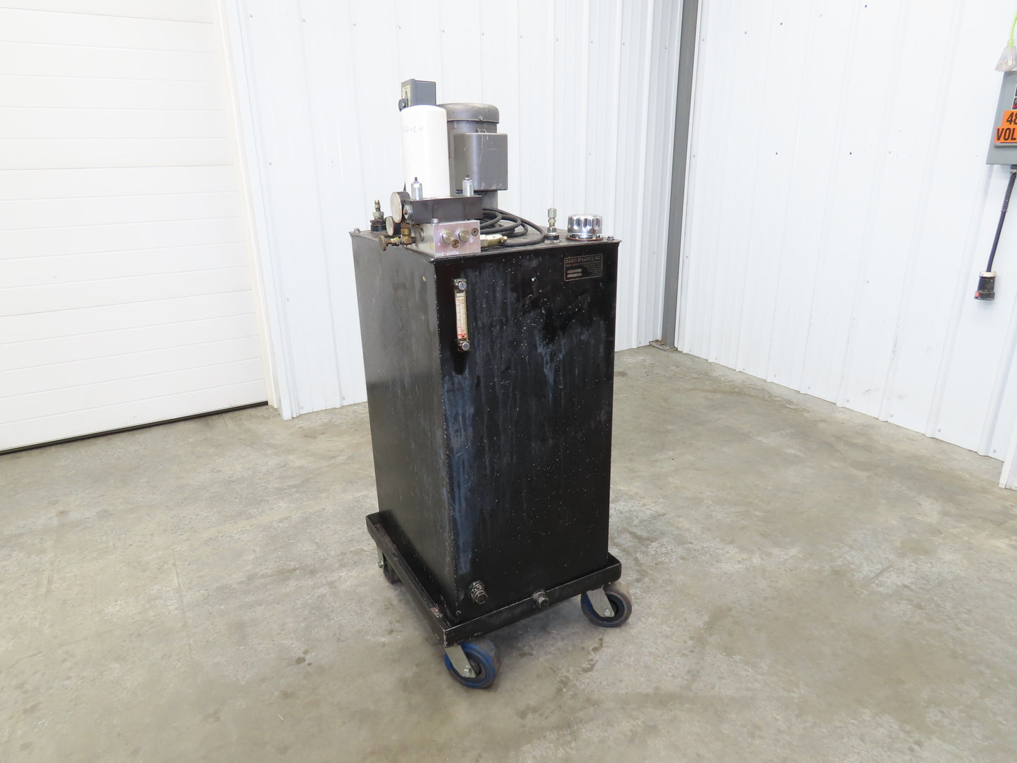 Hydraulic Power Unit 60 Gallon 1.5 hp 3000psi 115V 1Ph Gear Pump Reciprocating