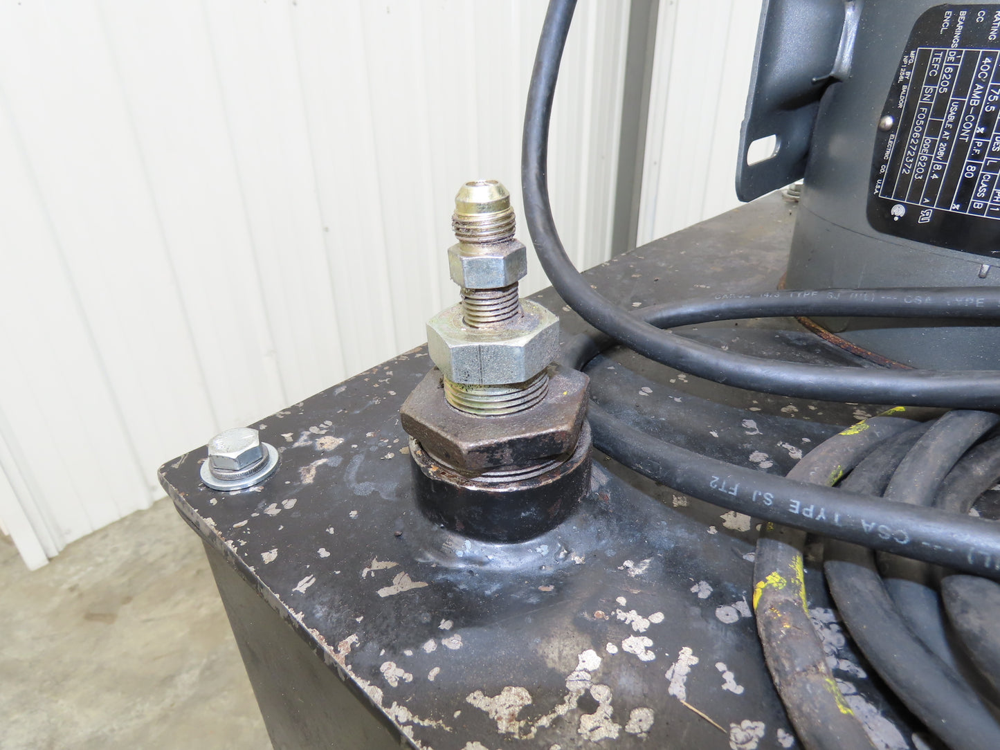 Hydraulic Power Unit 60 Gallon 1.5 hp 3000psi 115V 1Ph Gear Pump Reciprocating