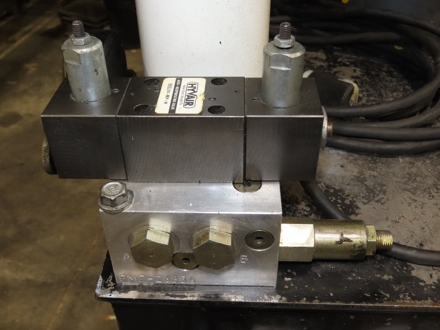 Hydraulic Power Unit 60 Gallon 1.5 hp 3000psi 115V 1Ph Gear Pump Reciprocating