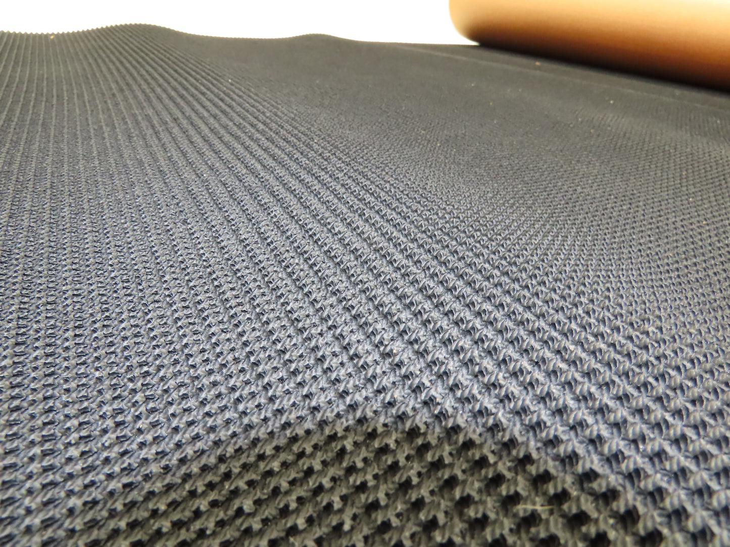 34"W x 11' 8" Grip-Top Incline Conveyor Belt Laced 2-Ply Black Rubber PHR2-160