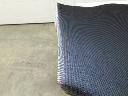 34"W x 12' 4" Grip-Top Incline Conveyor Belt Laced 2-Ply Black Rubber PHR2-160