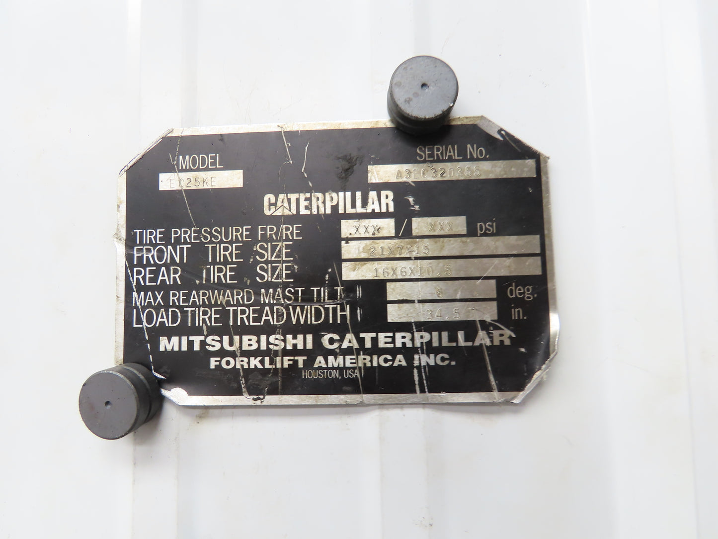 Caterpillar EC25KE Electric Forklift Hydraulic Motor 5BT1335B007A