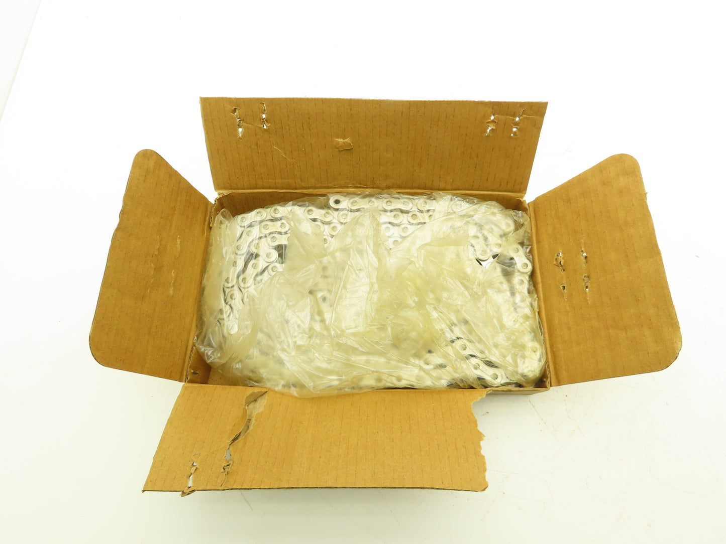 Tsubaki 50-2SS #50 2-Strand Double Roller Chain Stainless 5/8" Pitch Riveted 10'