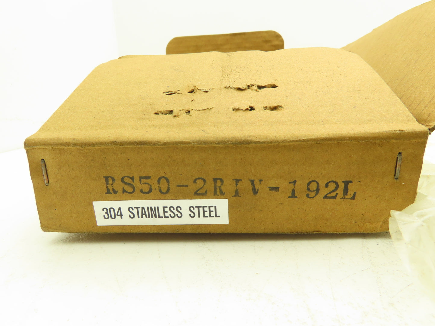 Tsubaki 50-2SS #50 2-Strand Double Roller Chain Stainless 5/8" Pitch Riveted 10'