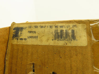 Tsubaki 50-2SS #50 2-Strand Double Roller Chain Stainless 5/8" Pitch Riveted 10'