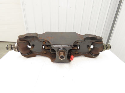Caterpillar EC25KE Electric Forklift Rear Axle Dual Hydraulic Steering Assembly