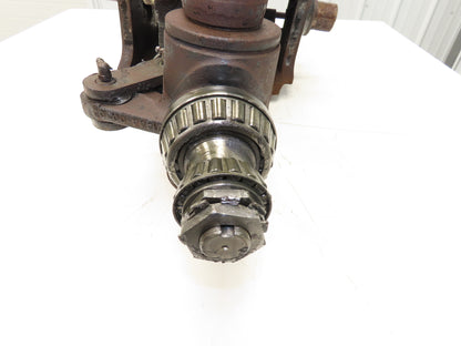 Caterpillar EC25KE Electric Forklift Rear Axle Dual Hydraulic Steering Assembly