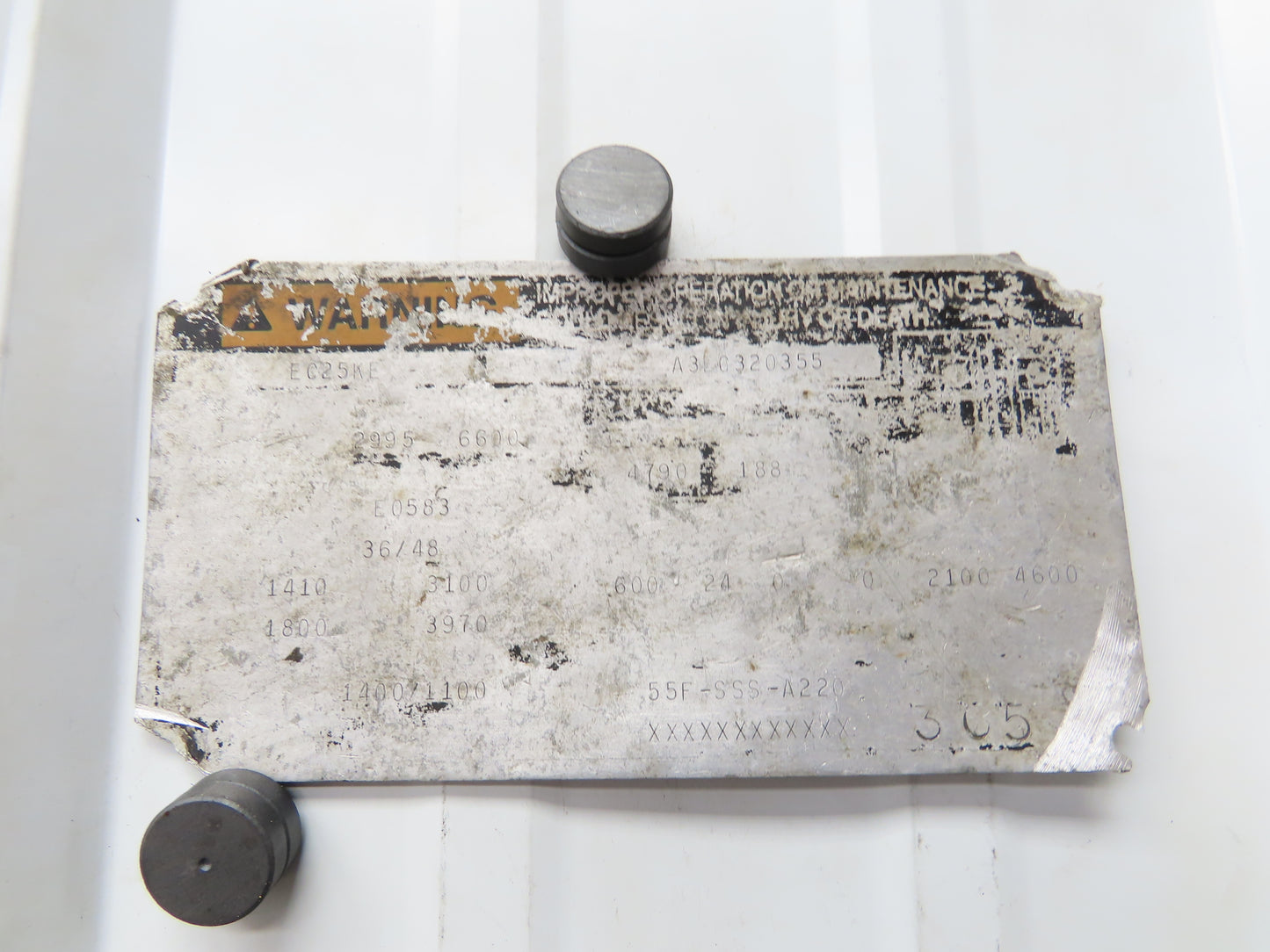 Caterpillar EC25KE Forklift Front Dual Wheel Drive Axle Assembly 6-Lug