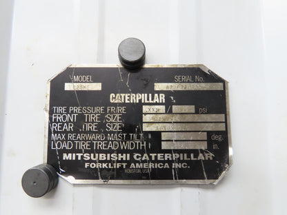 Caterpillar EC25KE Forklift Front Dual Wheel Drive Axle Assembly 6-Lug