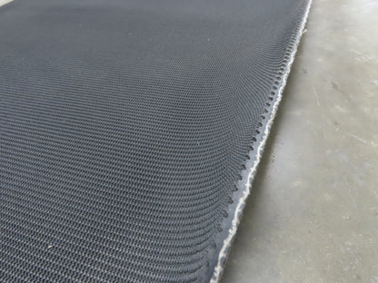 36"W x 41' Grip-Top Incline Conveyor Belt Laced Black Rubber