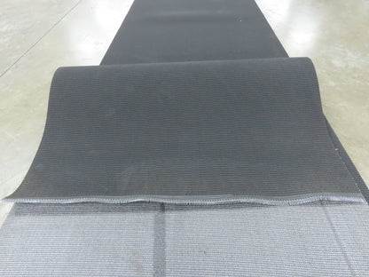 36"W x 41' Grip-Top Incline Conveyor Belt Laced Black Rubber