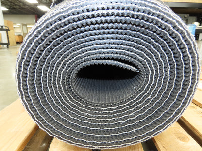 36"W x 41' Grip-Top Incline Conveyor Belt Laced Black Rubber