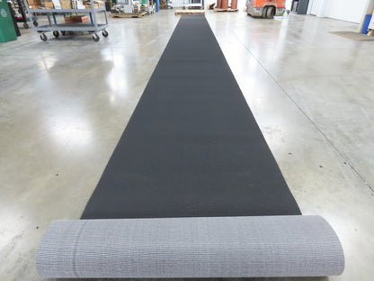 36"W x 41' Grip-Top Incline Conveyor Belt Laced Black Rubber