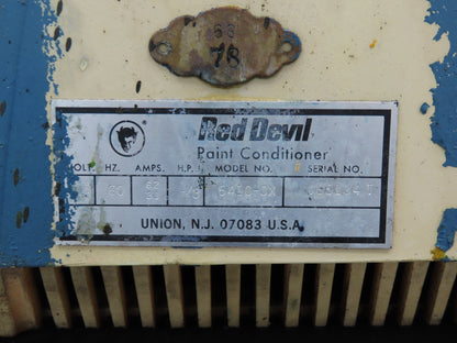 Red Devil Paint Shaker 1 Gallon 115V 1Ph Single Arm Explosion Proof