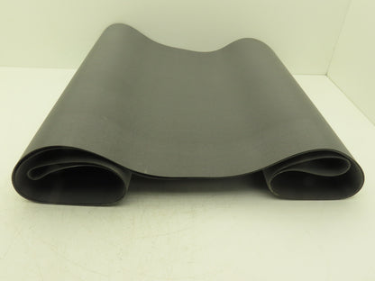 MIR 24"W x 11' Conveyor Belt Gray Endless Nylon Poly Impression Top