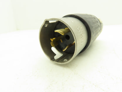 Hubbell CS8265C Insulgrip Twist-Lock HBL Connector 2 Pole 3 Wire 50A 250VAC