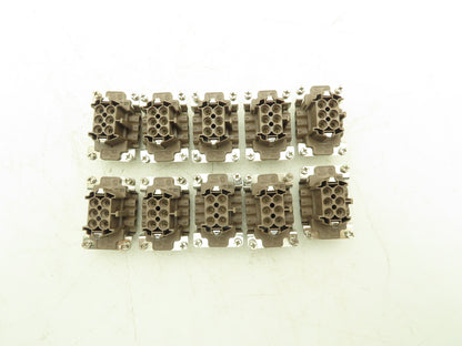 Walther 710 106 HT Procon 6-Pin Female BHT6 Connector Lot of 10